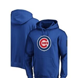 Fanatics Chicago Cubs Pullover Hoodie Royal Blue Men's XL